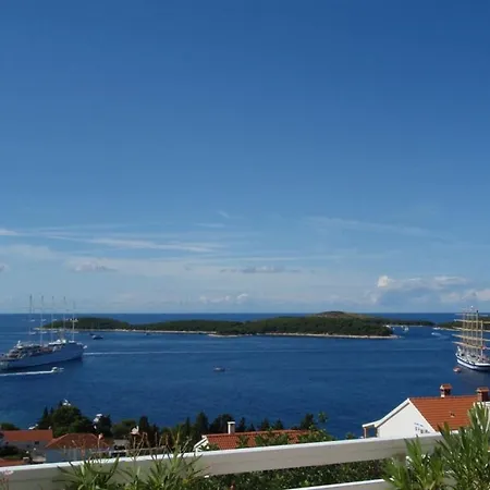In Hvar Town With Sea View, Terrace, Air Conditioning, Wi-fi Hvar Town