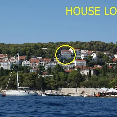 In Hvar Town With Sea View, Terrace, Air Conditioning, Wi-fi *